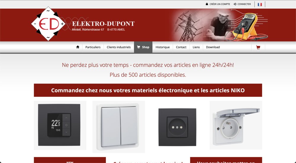 elektro dupont matériel