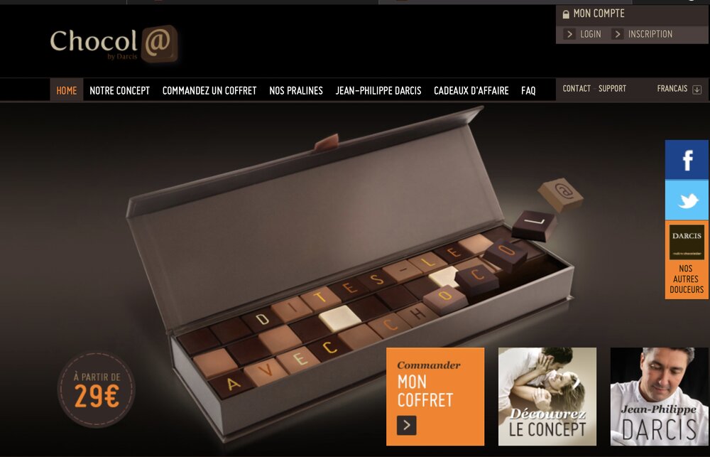 site de vente de chocolat