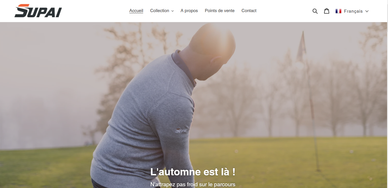 vêtement de golf