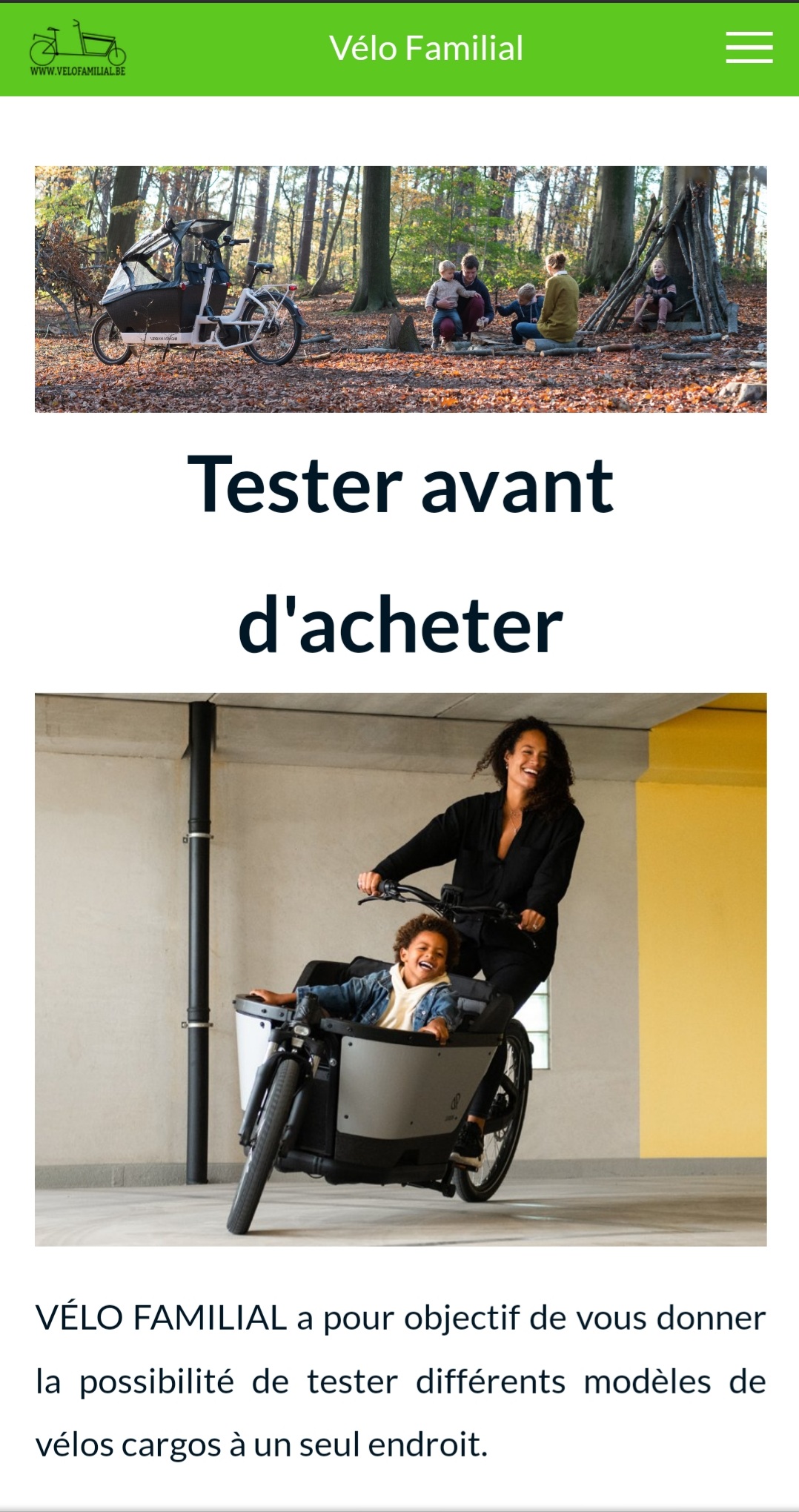Velofamilial.be : vente, entretien,accessoires pour vélos